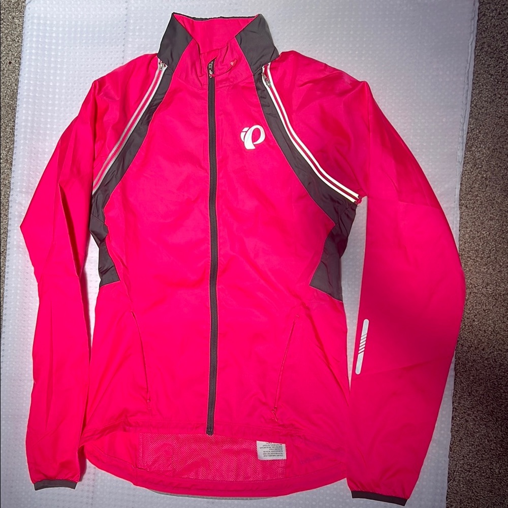 Pearl Izumi Women's‎ Pink and Gray Ski Jacket